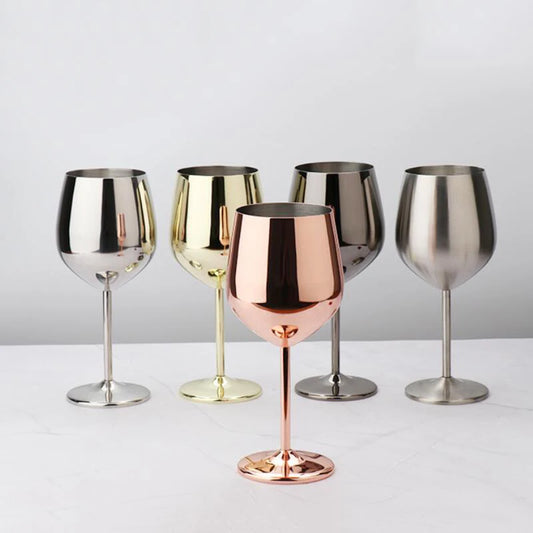 Elegant Moments Stainless Stemware - Mix and Match to create the perfect set! 🥂