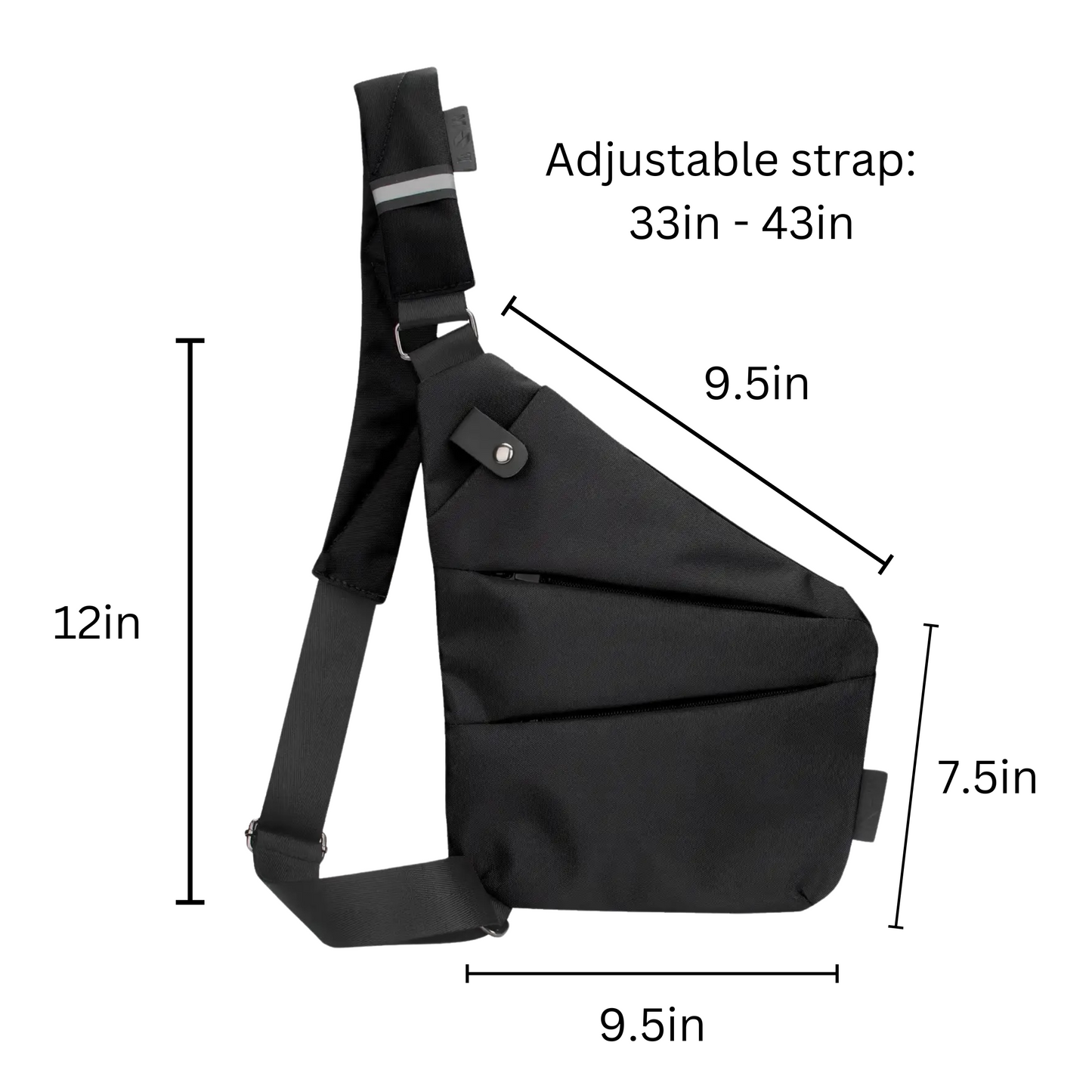 FlexTech Anti-Theft Urban Crossbody Bag