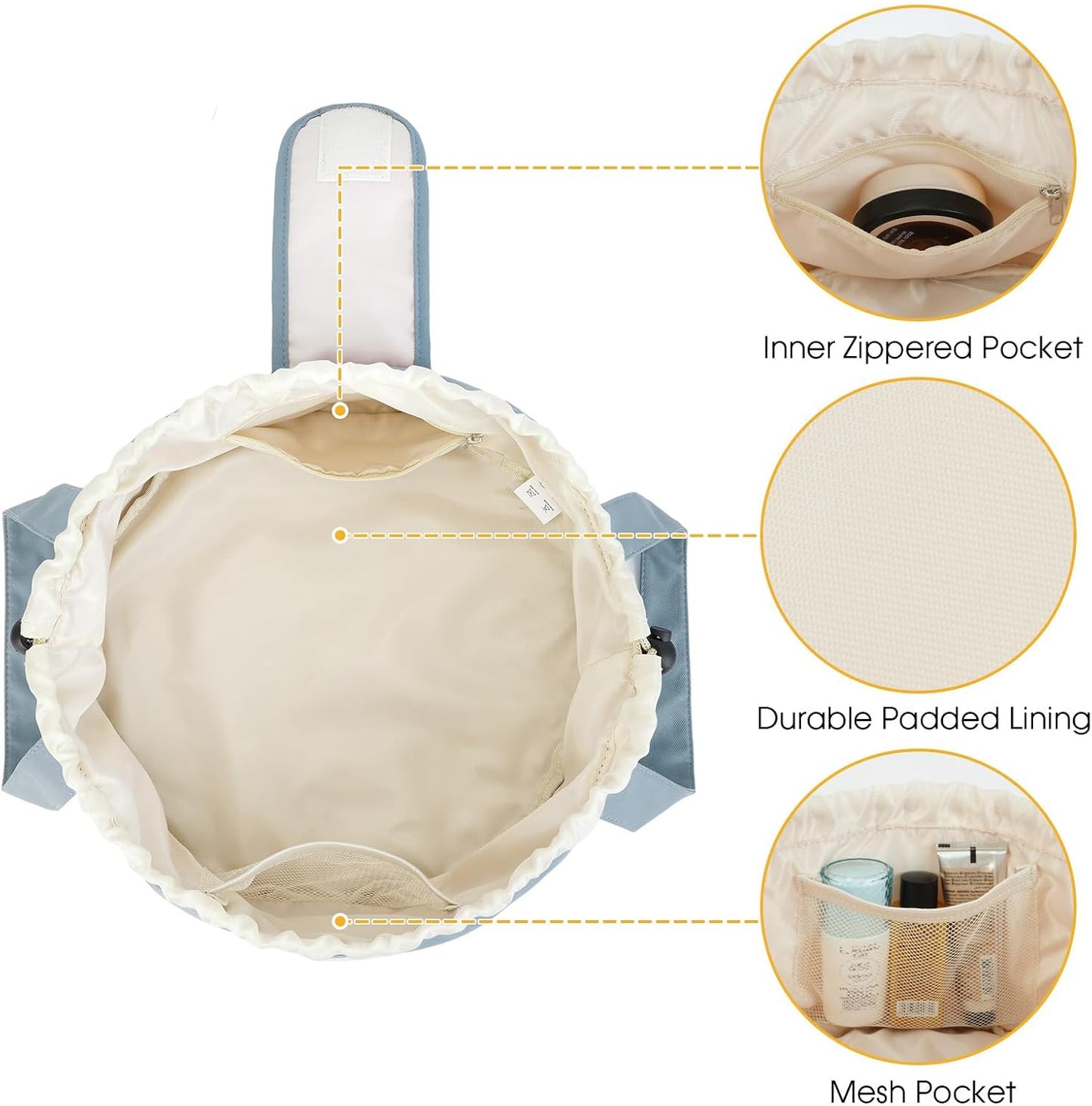 AirLuxx™ Makeup Travel Case