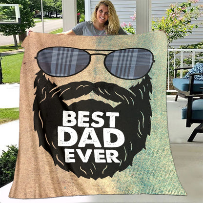 A Blanket for Dad - Great for travel, camping, on-the-go dads, or cozy up at home!