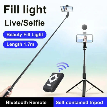 LitPro™ 6-in-1 Selfie Stick