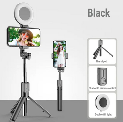 LitPro™ 6-in-1 Selfie Stick