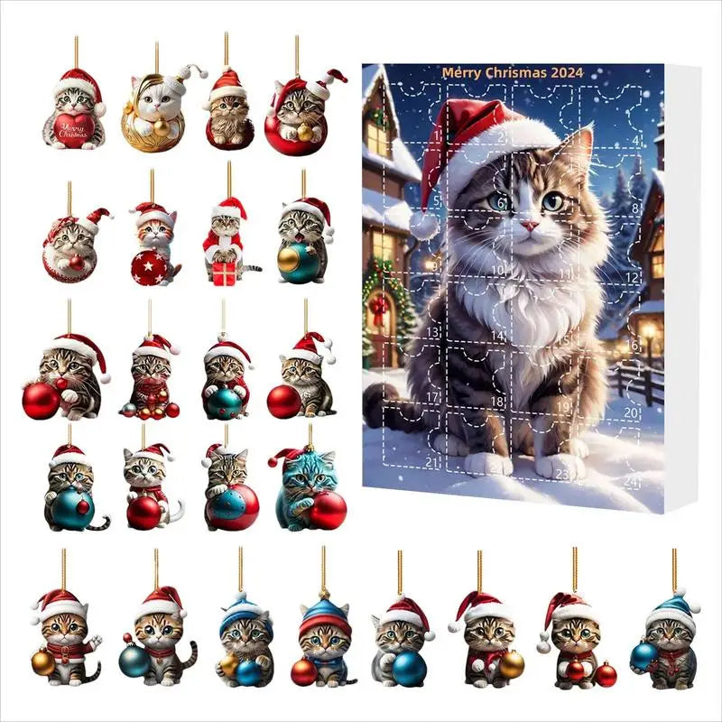 Cheerful Cat Advent Calendar