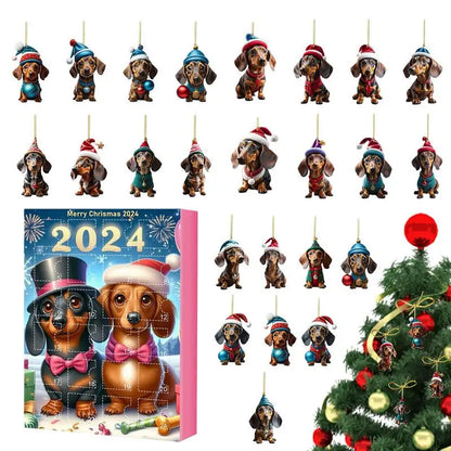 Dachshund Christmas Advent Calendar