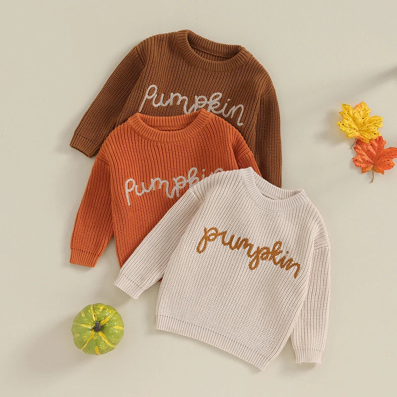 Cozy Baby/Toddler Autumn Knit Sweater 3M-36M