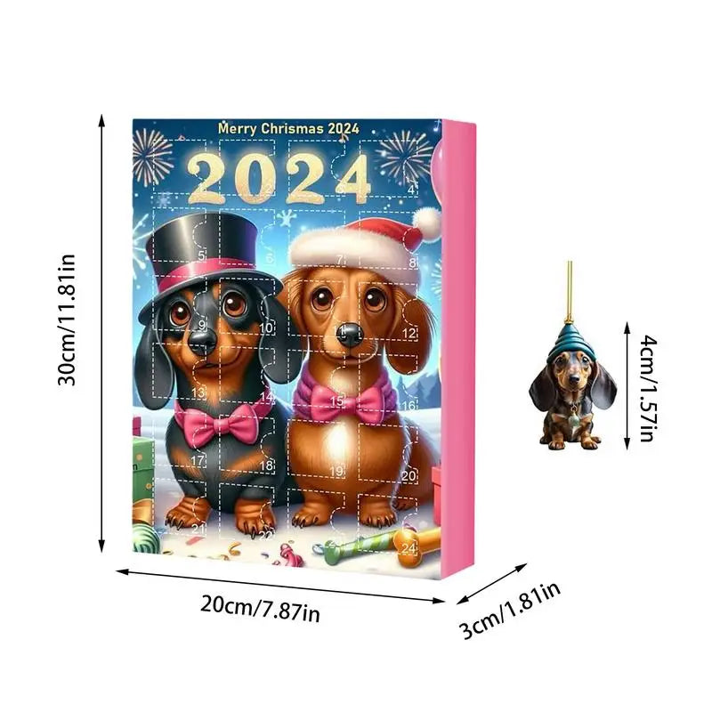 Dachshund Christmas Advent Calendar